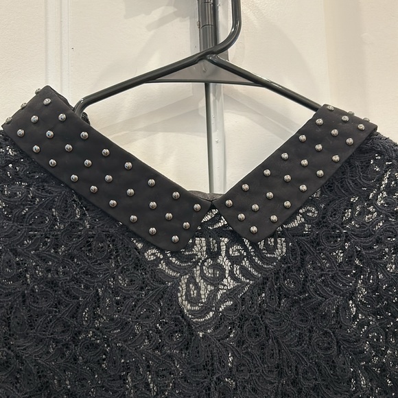 Kooples lace and studded top. - Picture 3 of 4